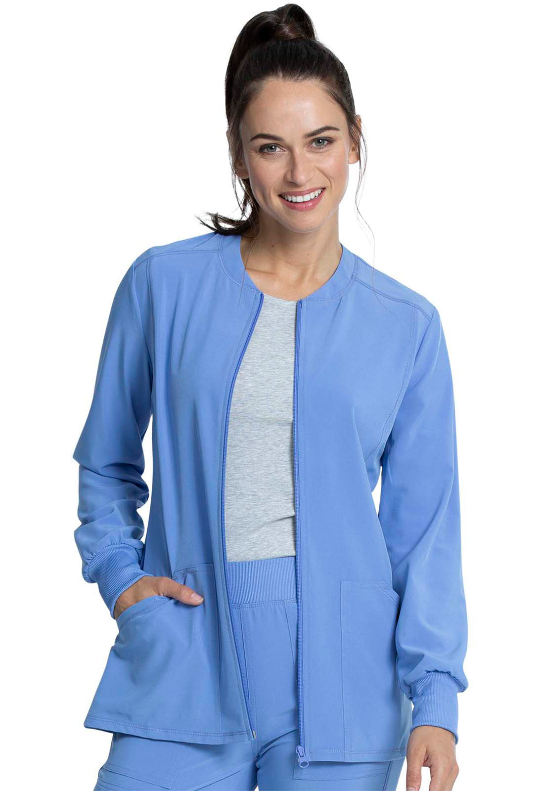 Women's Zip Front Jacket - Ciel